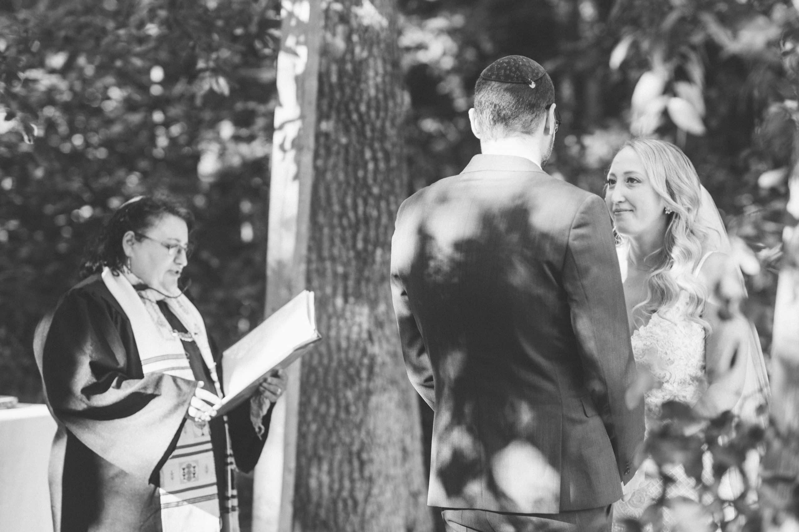 NJ COVID backyard wedding captured by NJ photo-documentary wedding photographer Ben Lau.