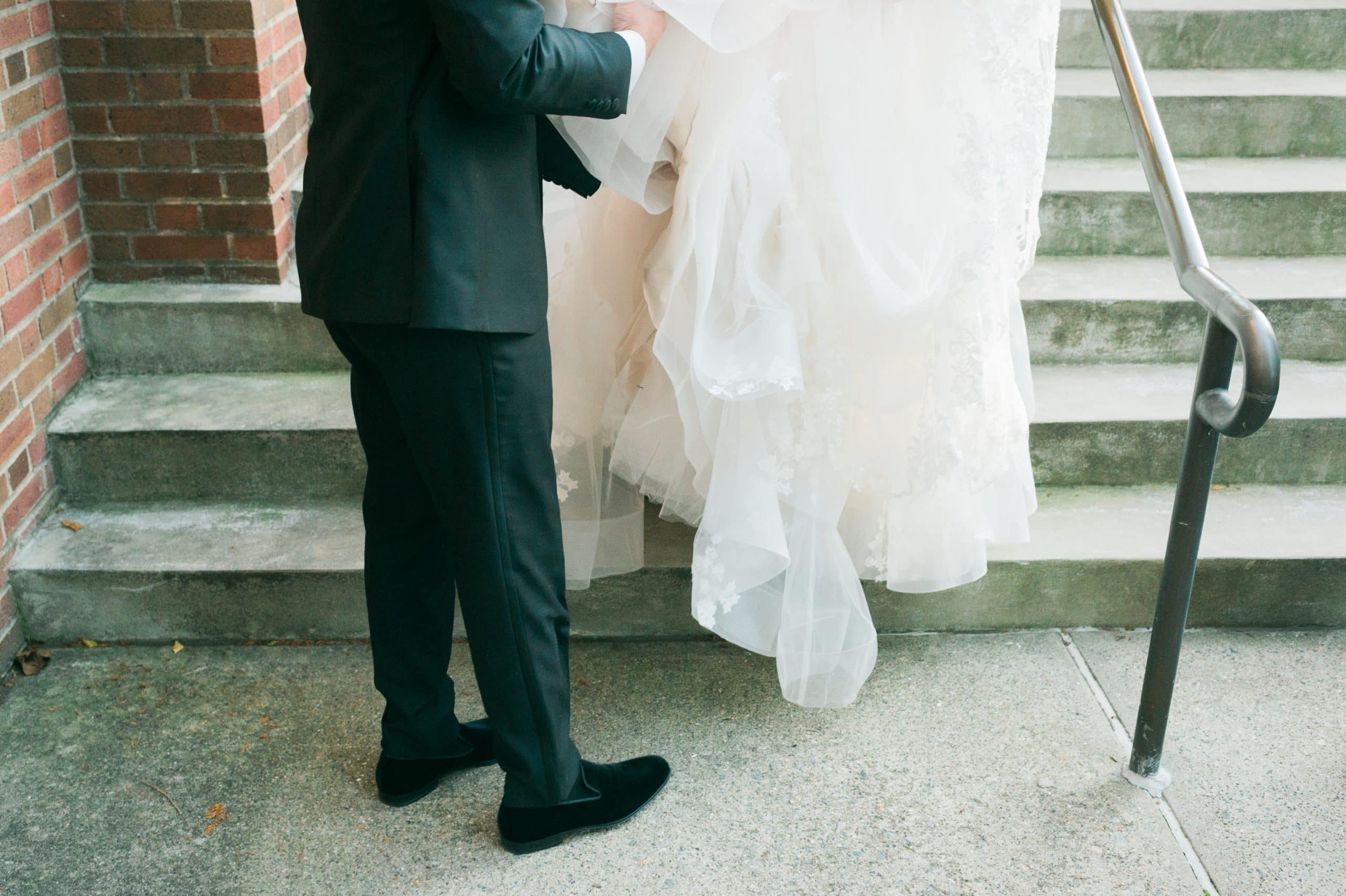 North Jersey COVID microwedding captured by candid, documentary NJ wedding photographer Ben Lau.