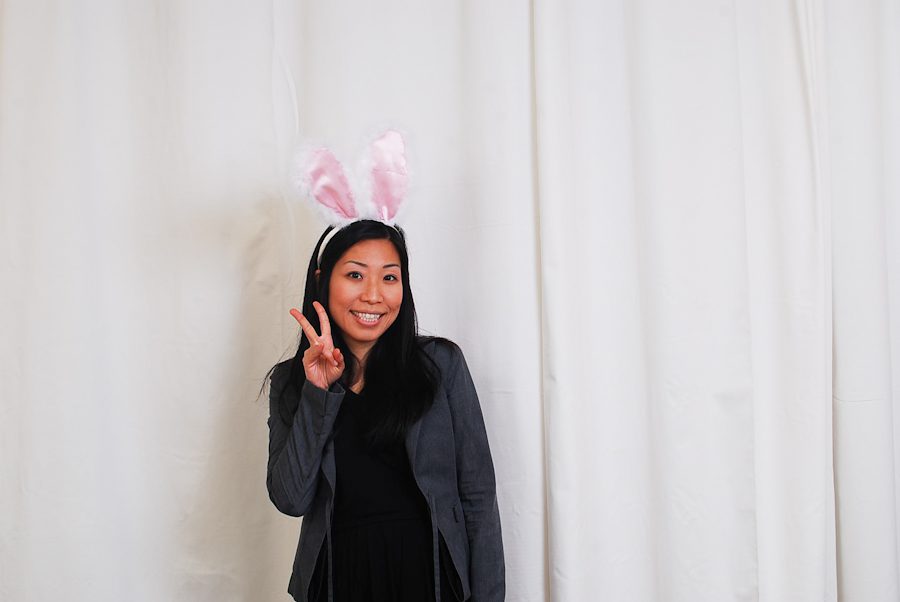 Karis with Bunny Ears in Ben Lau Photography's Photo Booth