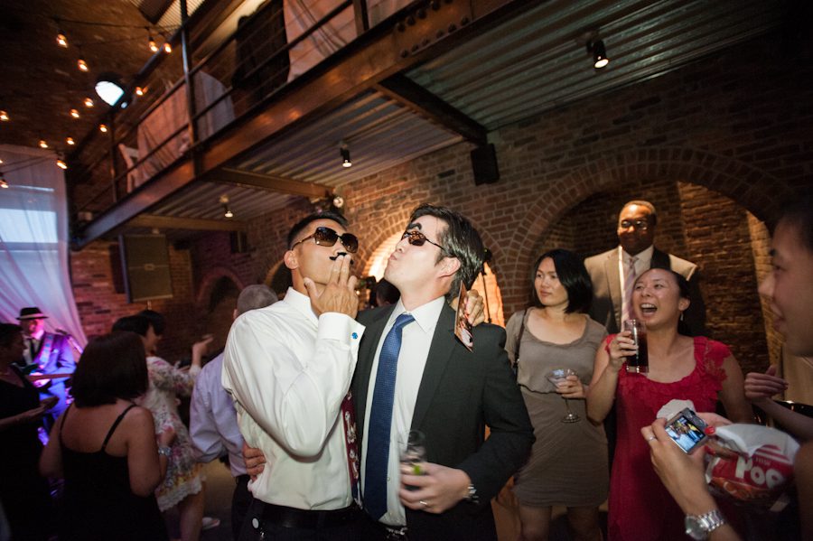 Lisa & Kai's wedding at The Foundry in Long Island City. Captured by NYC wedding Photographer Ben Lau.