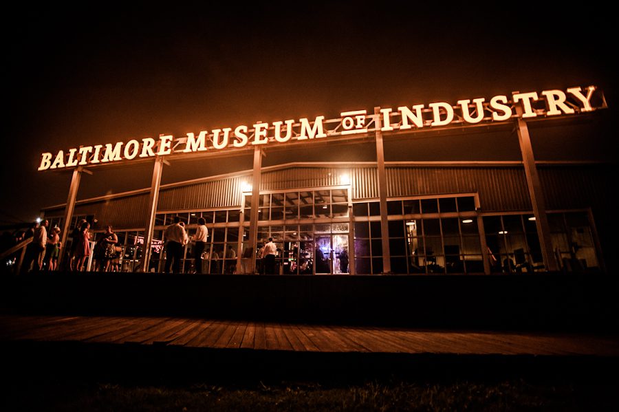 Baltimore Museum of Industry in Baltimore, MD. Captured by northern NJ wedding photographer Ben Lau.