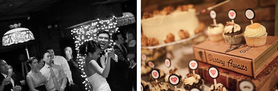 Wedding ceremony at Morans in Chelsea, NY. Captured by NYC wedding photographer Ben Lau.