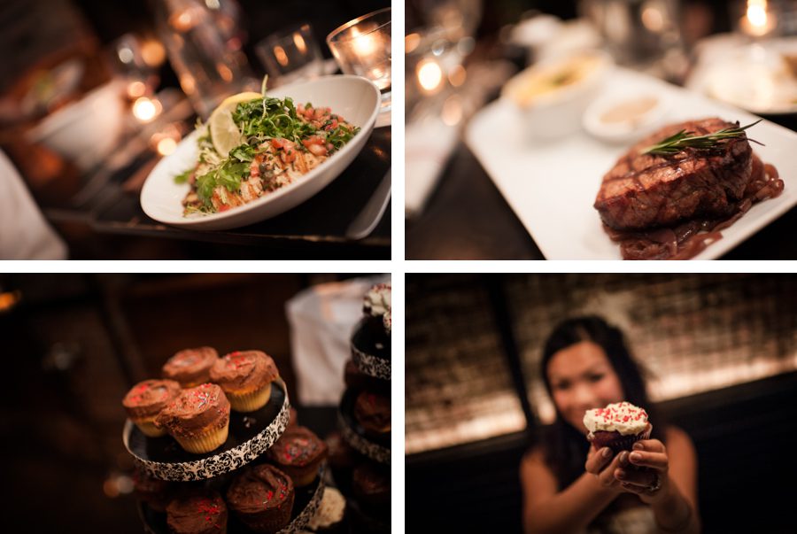 Wedding dinner at Tartinery in NoLiTa, NYC. Captured by NYC wedding photographer Ben Lau Photography.