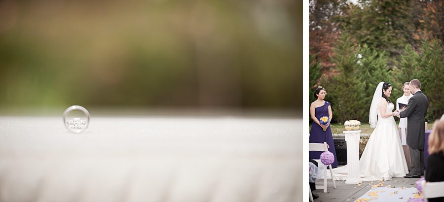 Jenny and Jeff's wedding at Snug Harbor in Staten Island. Captured by NYC wedding photographer Ben Lau.