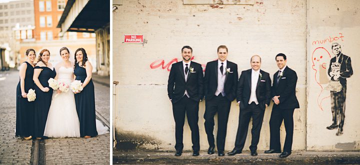 Wedding portraits near the Liberty House in Jersey City, NJ. Captured by NYC wedding photographer Ben Lau.