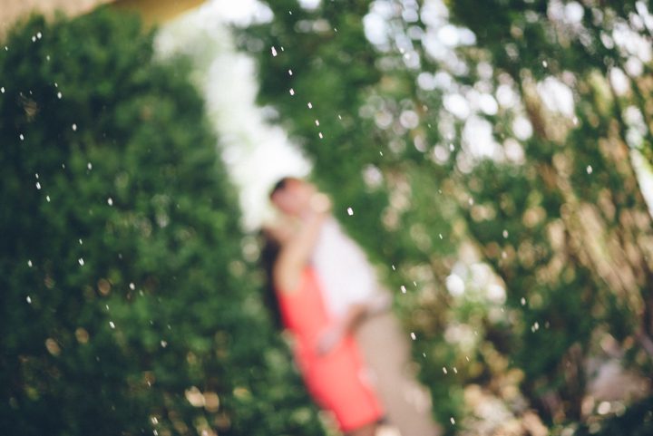 Engagement session at the Grounds for Sculpture in Hamilton, NJ. Captured by NJ wedding photographer Ben Lau.