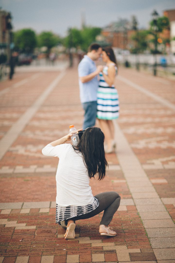 Baltimore engagement session with Ben Lau Photography.