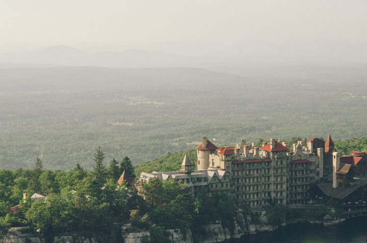 Mohonk Mountain House in New Paltz, NY. Captured by NYC wedding photographer Ben Lau.