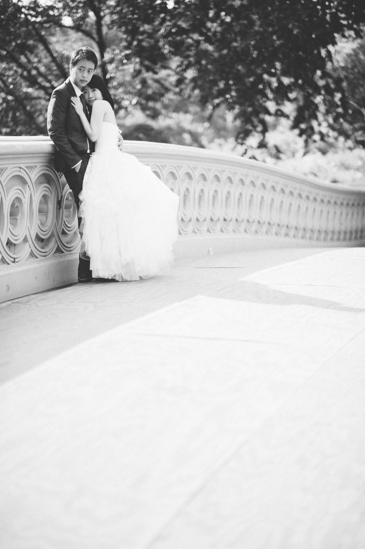 Central Park wedding photos with NYC wedding photographer Ben Lau.