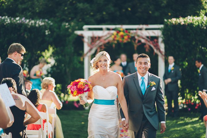 Wedding ceremony at the Antrim 1844 Country House in Taneytown, MD. Captured by Baltimore wedding photographer Ben Lau.