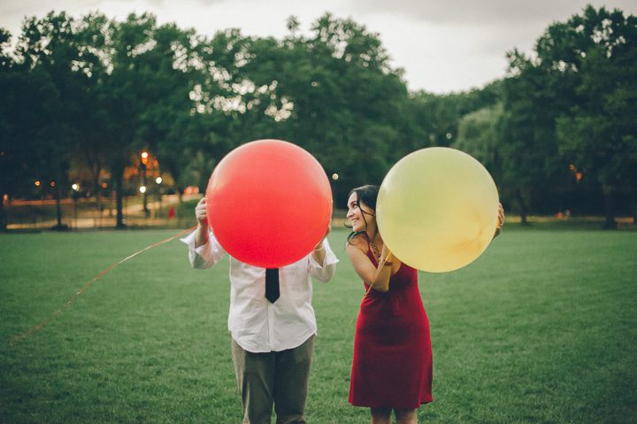NYC Engagement session. Captured by NYC wedding photographer Ben Lau.