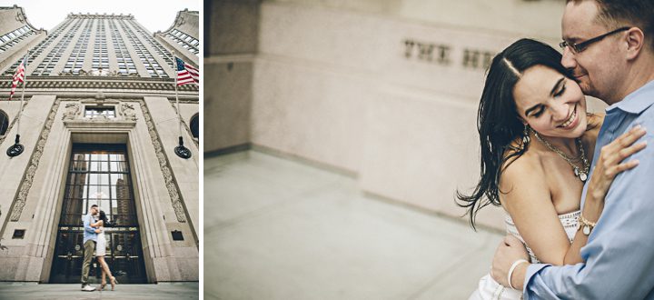 NYC Engagement session. Captured by NYC wedding photographer Ben Lau.