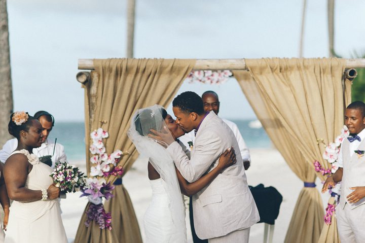 Wedding in Punta Cana, Dominican Republic. Captured by destination wedding photographer Ben Lau.