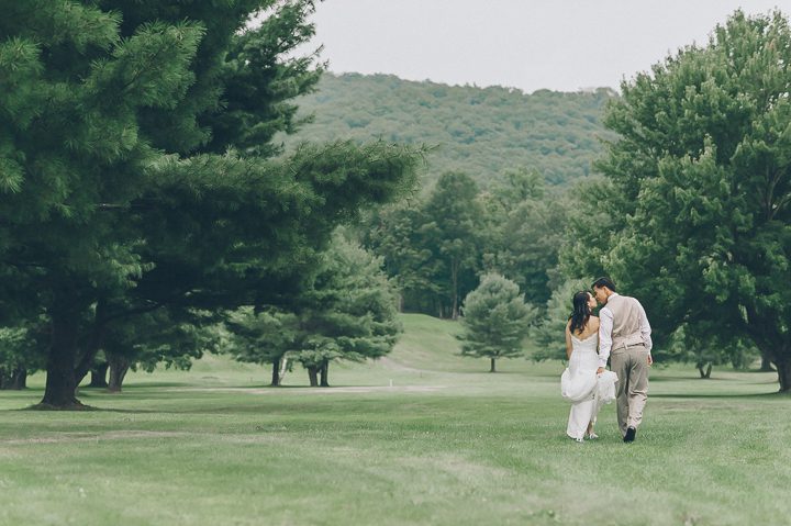 Wedding photos at Falkirk Estates in Central Valley, NY. Captured by NYC wedding photographer Ben Lau.