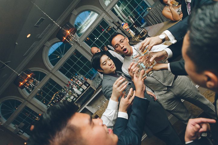 Wedding reception at Falkirk Estates in Central Valley, NY. Captured by NYC wedding photographer Ben Lau.
