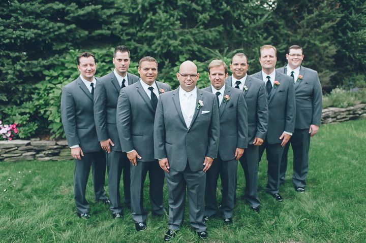 Bridal party photos at the Westmount Country Club. Captured by NYC wedding photographer Ben Lau.