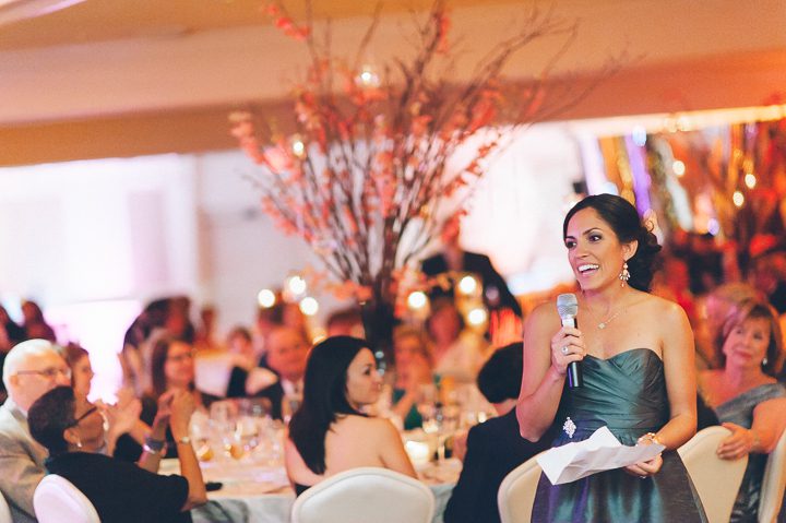 Wedding reception at the Westmount Country Club. Captured by NYC wedding photographer Ben Lau.