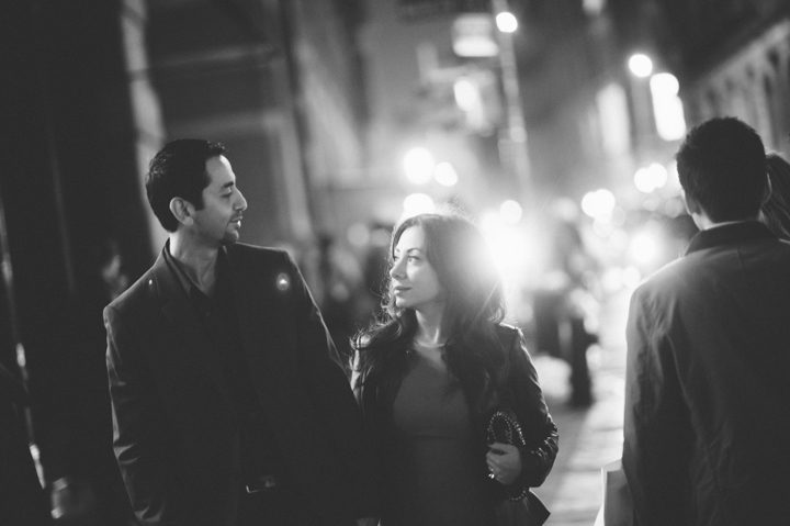 NYC engagement session in SoHo. Captured by NYC wedding photographer Ben Lau.