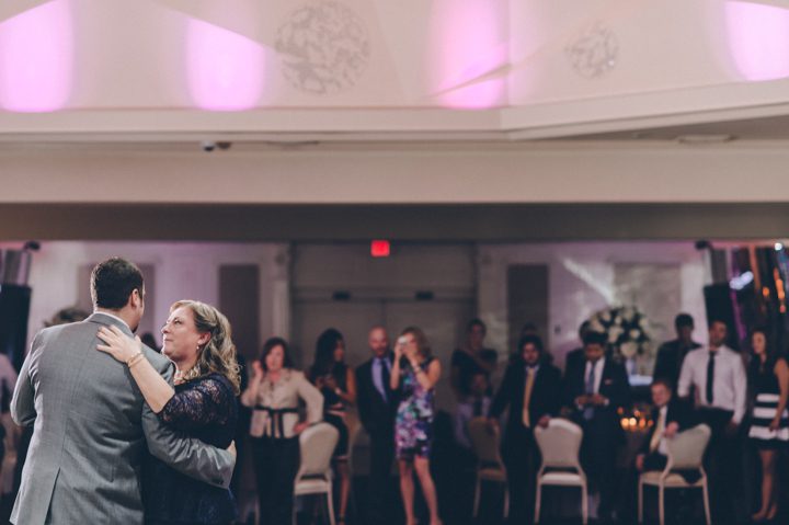 First dances during a Westmount Country Club Wedding in Woodland Park, NJ. Captured by awesome NJ wedding photographer Ben Lau.