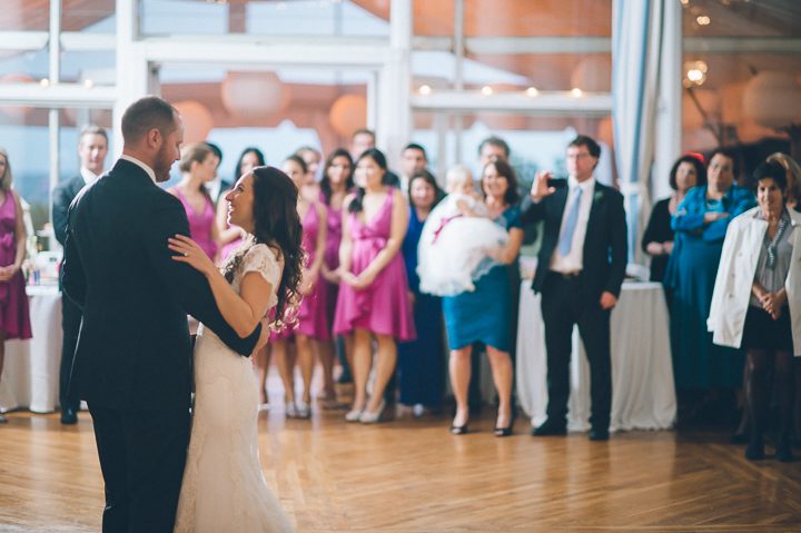 First dance at Oceanblue/Westhampton Bath & Tennis in Westhampton, NY. Captured by NYC wedding photographer Ben Lau.
