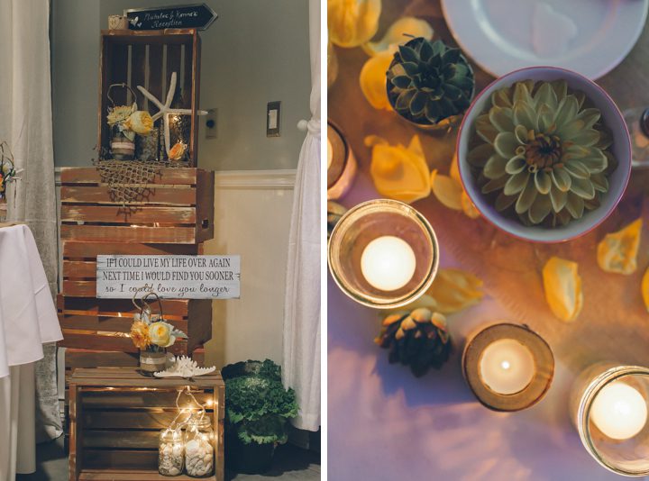Decor at the Bungalow Hotel near McLoone's Pierhouse in Long Branch, NJ. Captured by NYC wedding photographer Ben Lau.