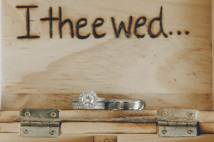 Wedding ring shots at the Bungalow Hotel in Long Branch, NJ. Captured by NYC wedding photographer Ben Lau.