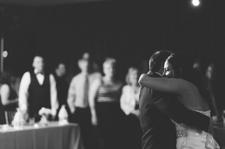 Bride dances with her father during a wedding reception at the Inn at the Colonnade. Captured by Baltimore wedding photographer Ben Lau.