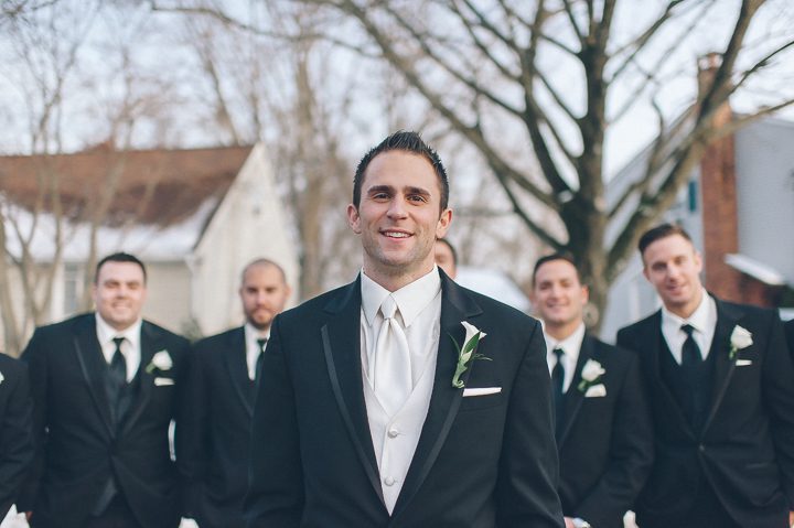 Groomsmen portraits before a wedding at the Westmount Country Club. Captured by Northern NJ wedding photographer Ben Lau.
