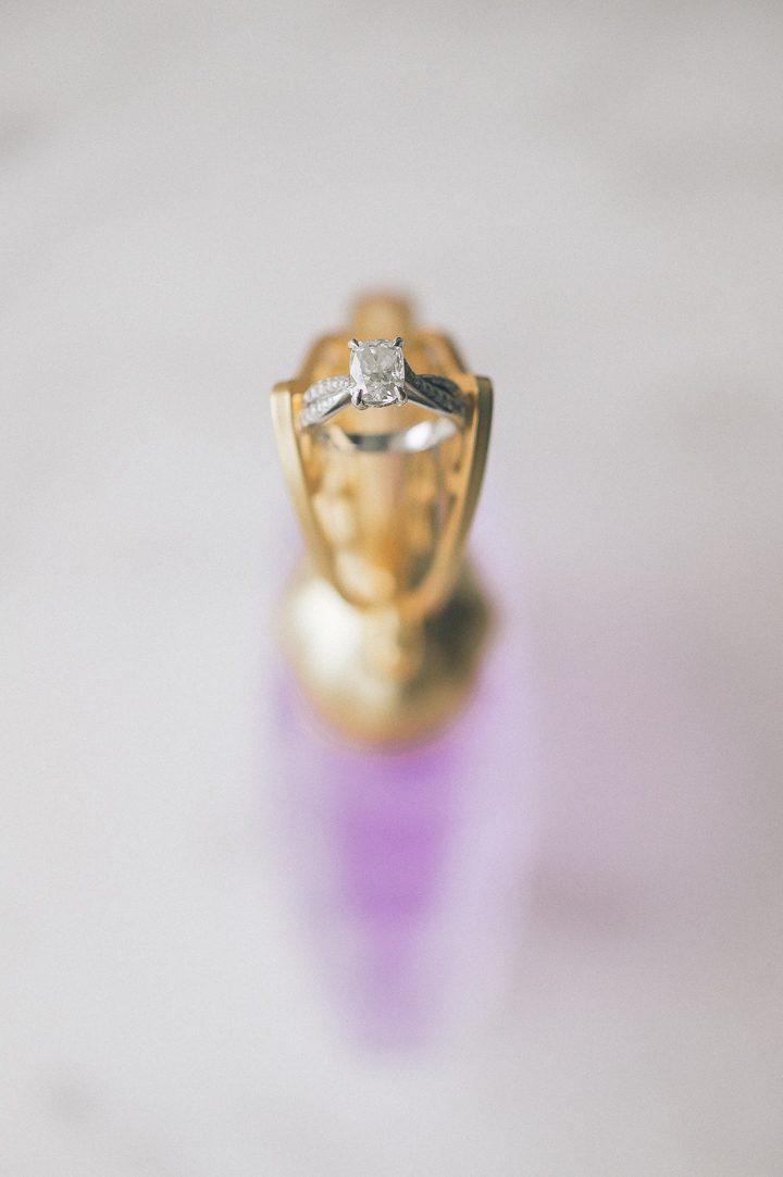 Wedding details for a wedding at Red Fish Grill in Miami, FL. Captured by Miami wedding photographer Ben Lau.