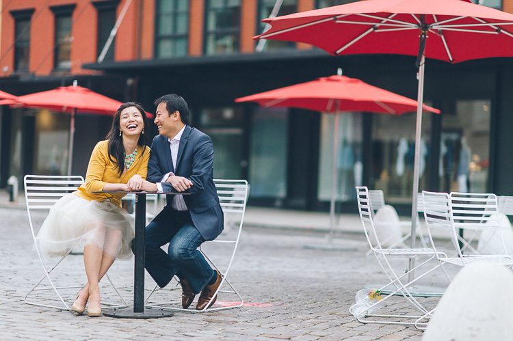 Alyssa & Gary | Meatpacking Engagement Session in NYC