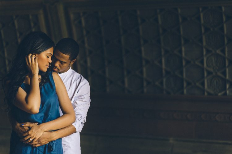 Brooklyn engagement session in Prospect Park with NYC wedding photographer Ben Lau.