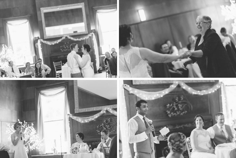 Wedding reception at Overhills Mansion in Baltimore, MD. Captured by Baltimore wedding photographer Ben Lau.
