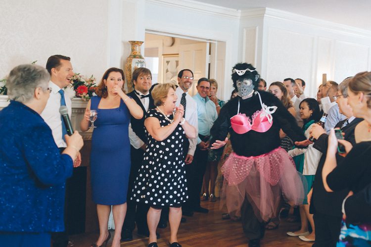 Guest appearance during an Overhills Mansion wedding in Baltimore. Captured by Baltimore wedding photographer Ben Lau.