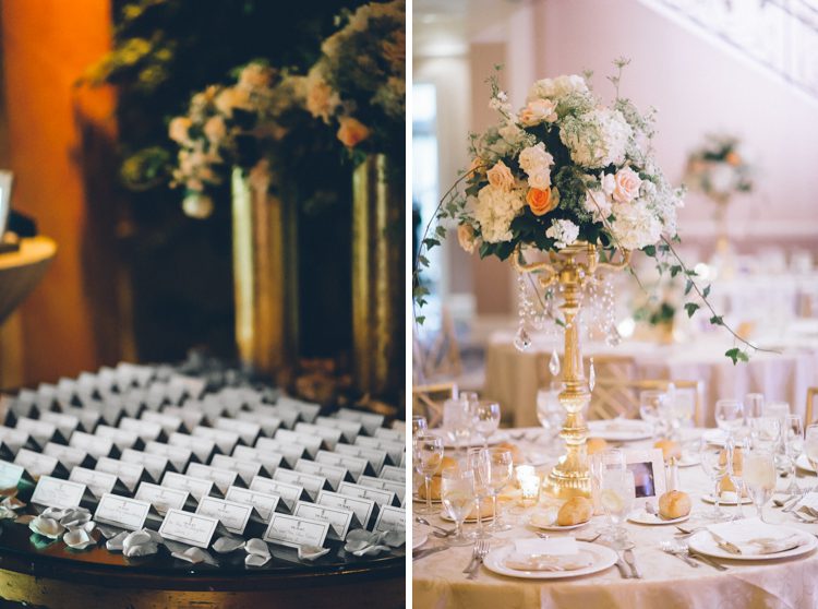 Wedding details The Palace at Somerset Park. Captured by Northern NJ wedding photographer Ben Lau.
