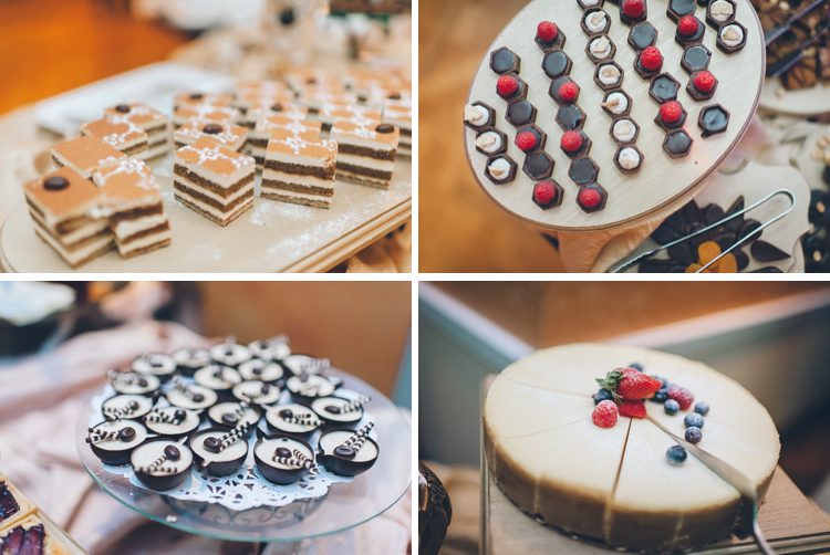 Viennese Dessert stations at The Palace at Somerset Park. Captured by Northern NJ wedding photographer Ben Lau.