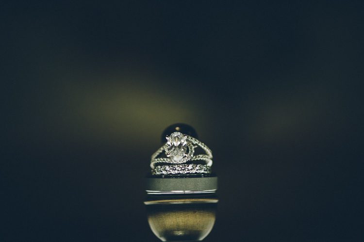 Wedding ring shot for a wedding day at The Palace at Somerset Park. Captured by Northern NJ wedding photographer Ben Lau.