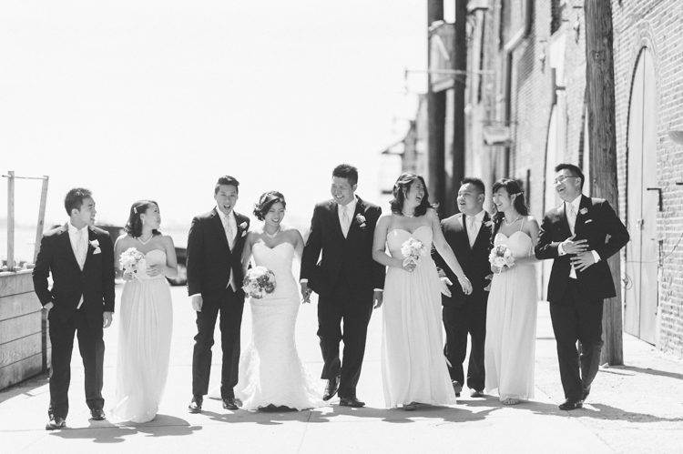 Wedding photos in Brooklyn. Captured by NYC wedding photographer Ben Lau.