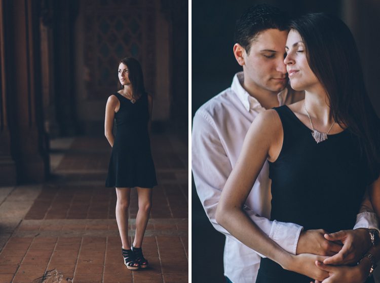 Central Park and High Line Park Engagement Session captured by NYC wedding photographer Ben Lau.