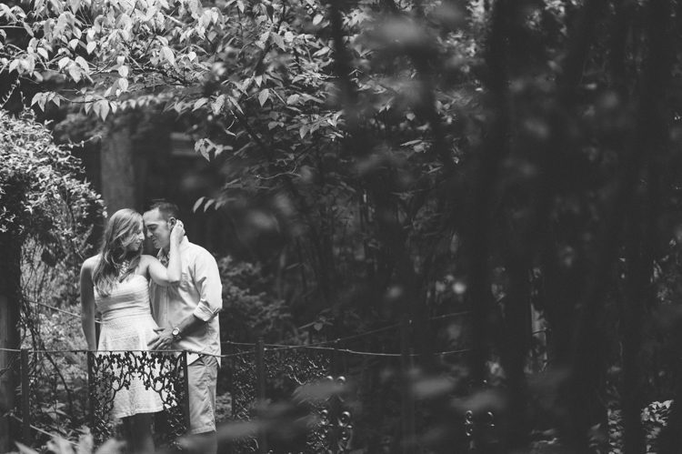 Charlotte engagement session captured by NJ wedding photographer Ben Lau.