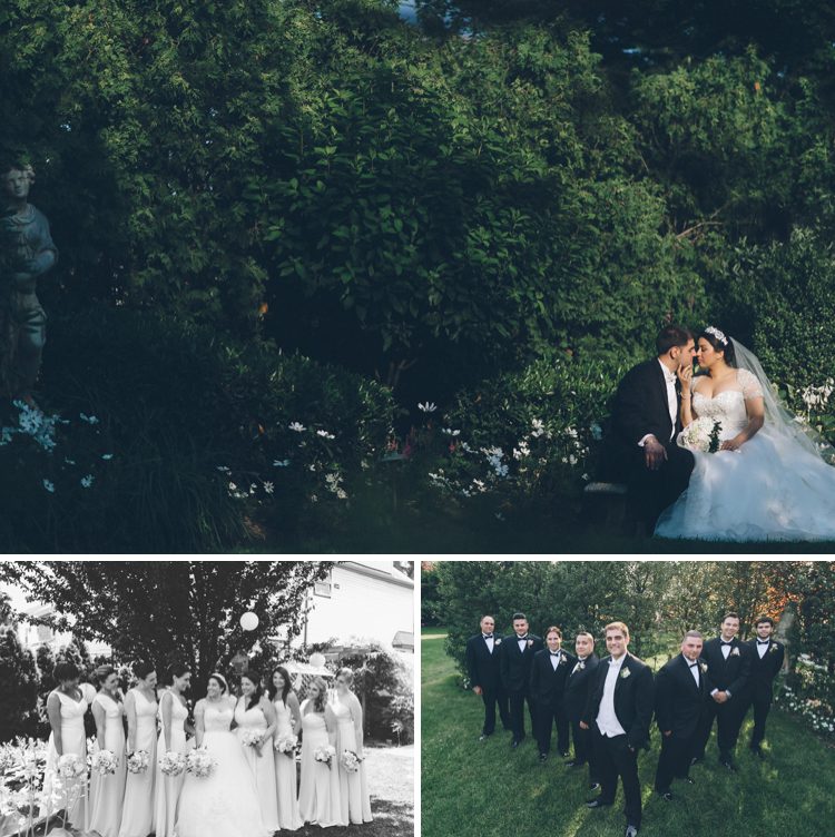Wedding photos at the Inn at New Hyde Park. Captured by NYC wedding photographer Ben Lau.