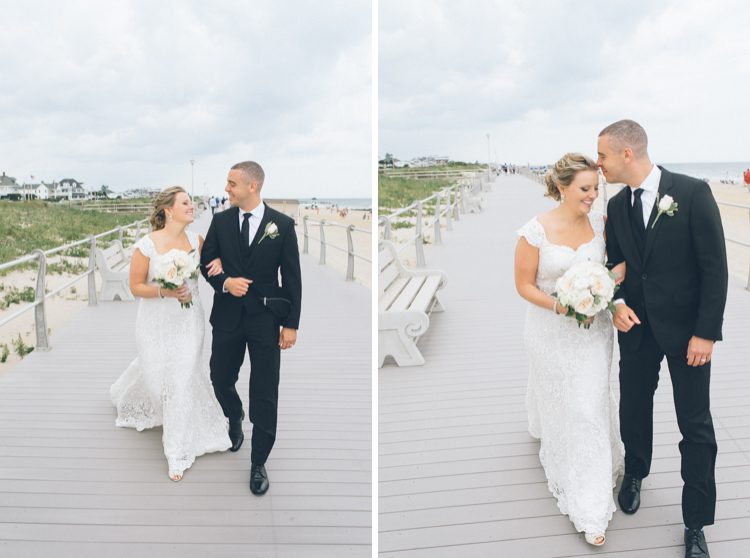Wedding photos in Spring Lake Heights. Captured by North Jersey wedding photographers at Ben Lau Photography.