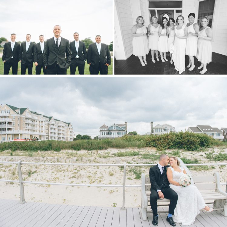 Wedding photos in Spring Lake Heights. Captured by North Jersey wedding photographers at Ben Lau Photography.