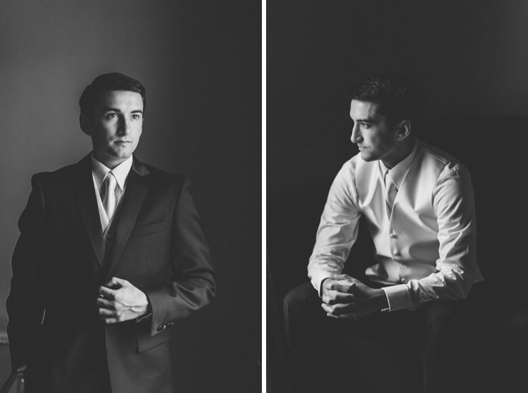 Groom portraits for a Rock Island Country Club wedding in Sparta, NJ. Captured by Karis of Ben Lau Photography.