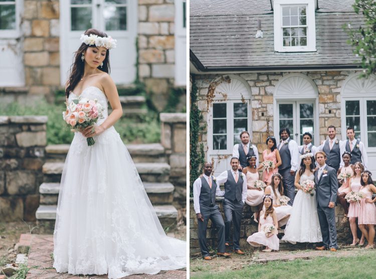 Wedding photos for an Evergreen Country Club Wedding in Northern Virginia. Captured by NYC wedding photographer Ben Lau.