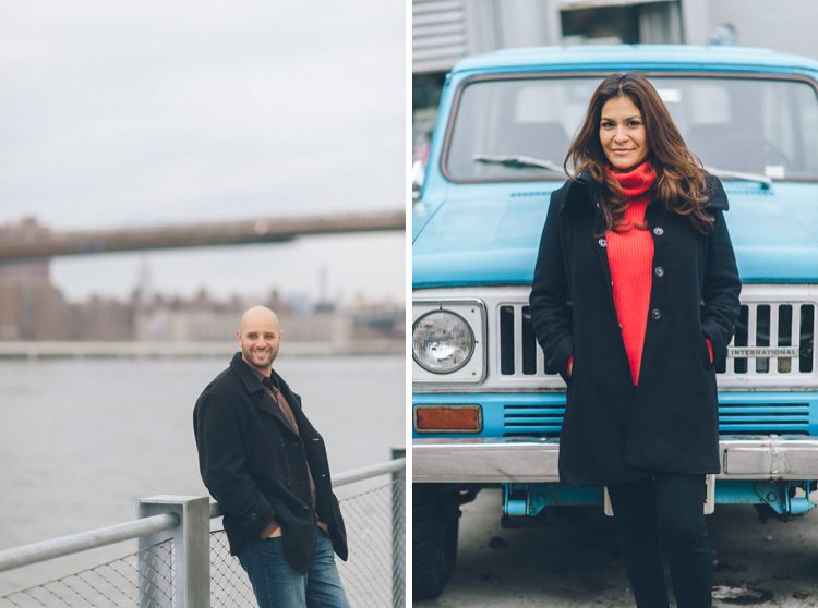 Brooklyn Engagement Session engagement session captured by NY wedding photographer Ben Lau.