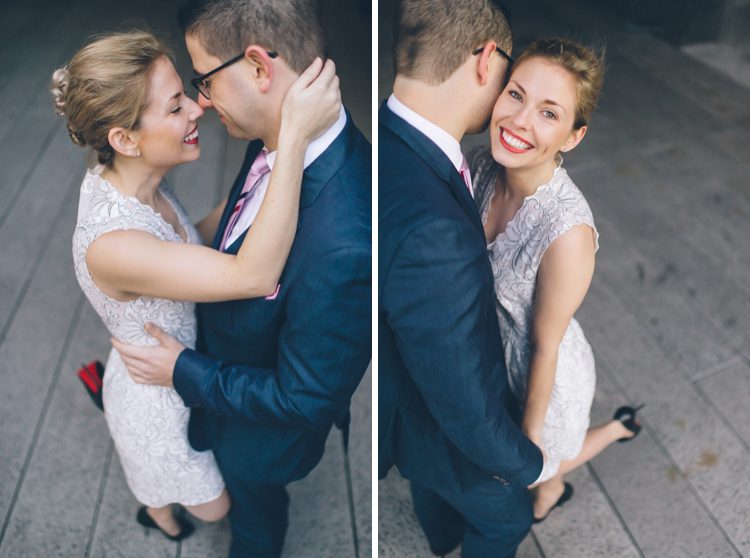 Kristen & Martin's NYC engagement session captured by NYC wedding photographer Ben Lau.