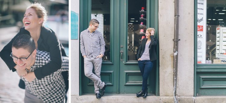 Kristen & Martin's NYC engagement session captured by NYC wedding photographer Ben Lau.