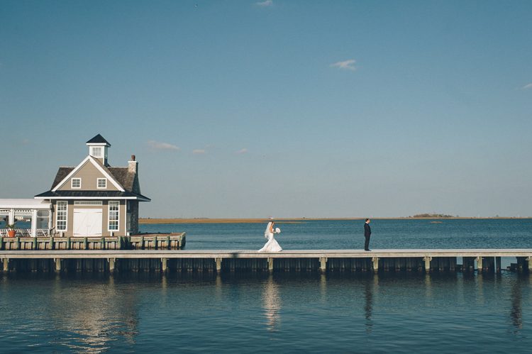 First look at a Mallard Island Yacht Club Wedding. Captured by NJ wedding photographer Ben Lau.