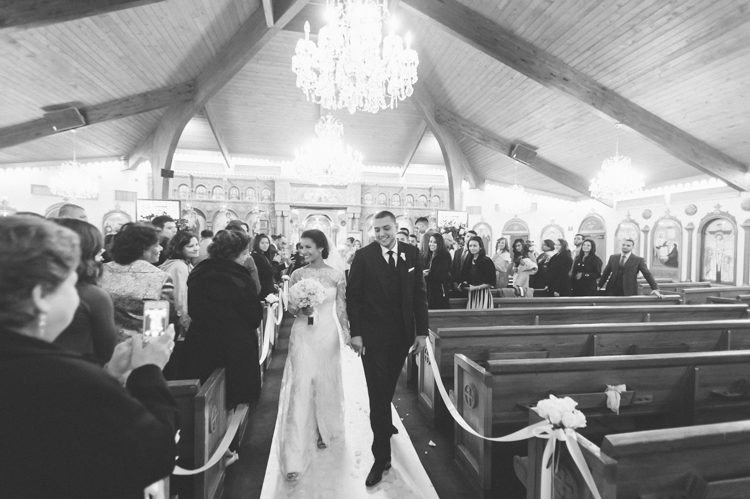 Coptic wedding ceremony. Captured by NYC wedding photographer Ben Lau.
