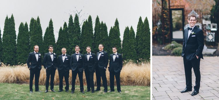 Groom and groomsmen photos at the Stone House in Stirling Ridge. Captured by NJ wedding photographer Ben Lau.